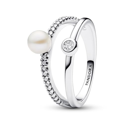 PANDORA Sterling silver Mixed stone White 193145C01 von PANDORA