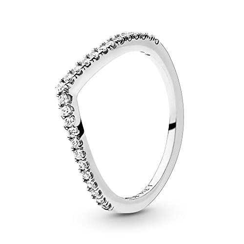 PANDORA Damen-Ringe 925 Sterlingsilber mit '- Ringgröße 54 (17.2) 196316CZ-54 von PANDORA