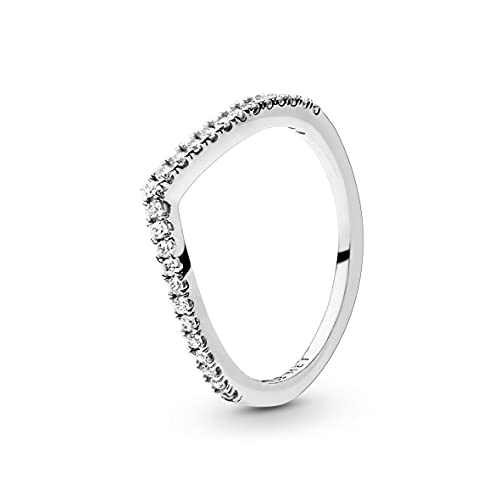 PANDORA Damen-Ringe 925 Sterlingsilber mit '- Ringgröße 56 (17.8) 196316CZ-56 von PANDORA