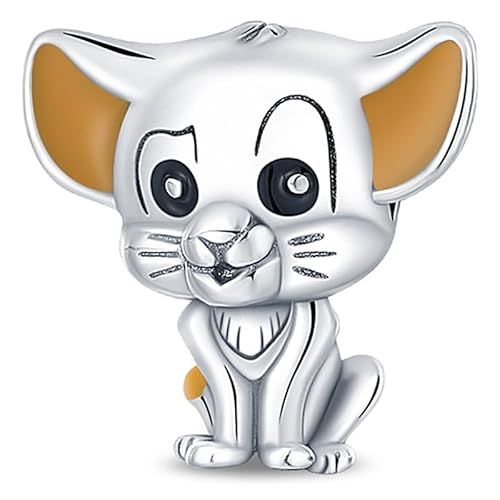 Pandovo Charm Anhänger Damen 925 Sterling Silber für Armband Charms Beads passend für Pandora Armband und Halskette, Kompatibel mit Europäischen Armbänder für Frauen Mädchen von Pandovo