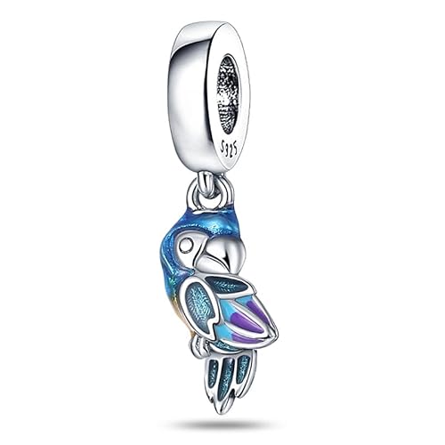 Pandovo Charm Anhänger Damen 925 Sterling Silber für Armband Charms Beads passend für Pandora Armband und Halskette, Kompatibel mit Europäischen Armbänder für Frauen Mädchen von Pandovo
