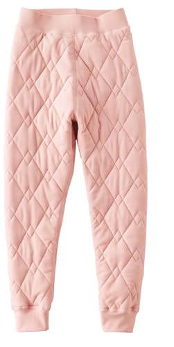Mädchen Fleece gefütterte Leggings Kinder Winter Warme Thermohose Kinder Volle Länge Solide Strumpfhose Hose Jungen Dicke Stretchy Yoga Leggings Rosa 3-4 Jahre von Panegy