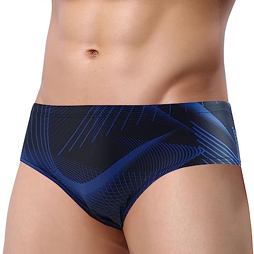 Panegy Herren Badehose Slip Throng Bikini Low Rise Soft Swimsuit Bottom Breathable Soft Stretchy Underwear Classic Quick Dry Elasticated Swimwear Summer Beach Board Thong Shorts Schwarz XL von Panegy