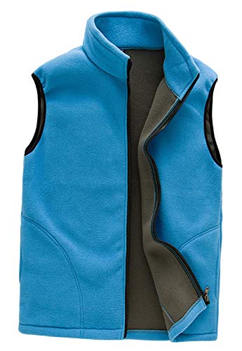 Panegy Herren Fleece Weste Outdoor Sport Bodywarmer Gilet mit Stehkragen Tasche von Panegy