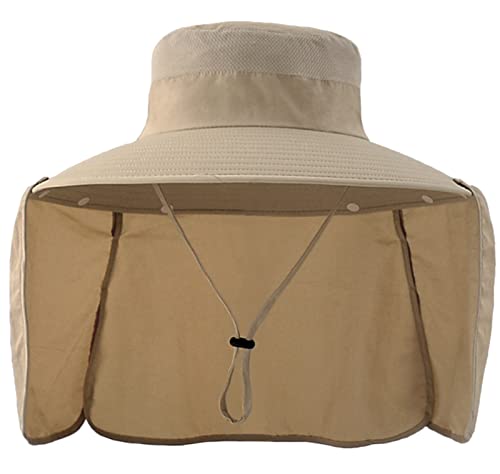 Panegy Herren Gartenhut Sonnenhut mit Nackenschutz Leichtgewicht Faltbar Fischerhut UV-Schutz Buschhut - Stil B-Khaki Panegy Herren Gartenhut Sonnenhut mit Nackenschutz Leichtgewicht Faltbar Fischerhut UV-Schutz Buschhut - Stil B-Khaki von Panegy