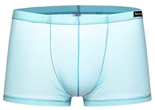 Panegy Herren Low Rise Transparent Glatt Nylon Boxershorts Boxer Briefs Unterwäsche Cool Atmungsaktiv Viskose Reizwäsche Herstellergröße XXL/EU XL - Hellblau Panegy Herren Low Rise Transparent Glatt Nylon Boxershorts Boxer Briefs Unterwäsche Cool Atmungsaktiv Viskose Reizwäsche Herstellergröße XXL/EU XL - Hellblau von Panegy