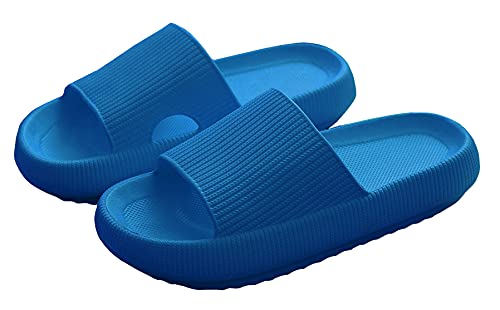 Panegy Herren Damen Shower Badeschuhe Badeschlappen rutschfeste Pantoletten Badelatschen Strand Sandale Sommer Hausschuhe von Panegy