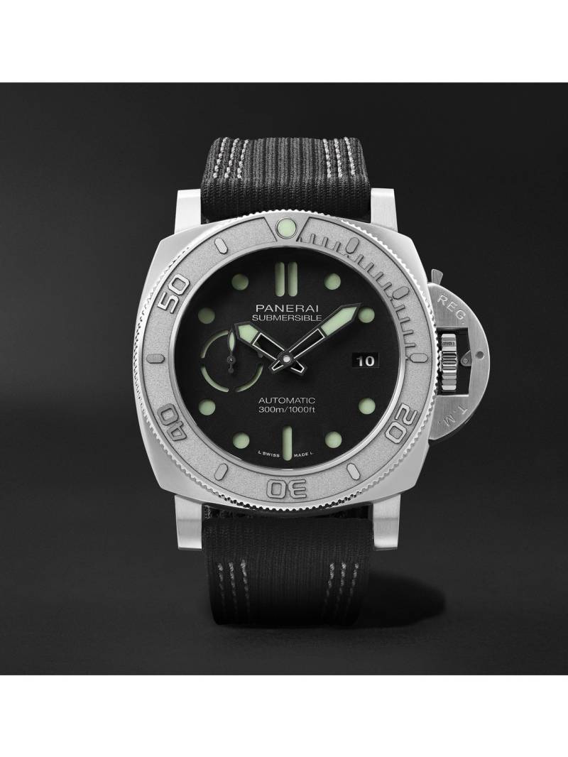 Panerai - Submersible Mike Horn Edition Automatic 47mm Eco-Titanium and PET Watch, Ref. No. PAM00984 - Men - Black von Panerai