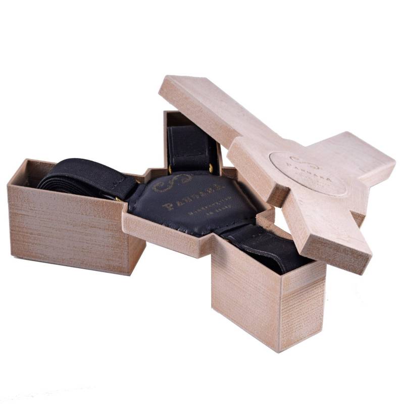 Verstellbare Hosenträger Aus Schwarzem Leder Recyceltem Fußball Verstellbare Hosenträger Aus Schwarzem Leder Recyceltem Fußball von PangaeAccessorieS