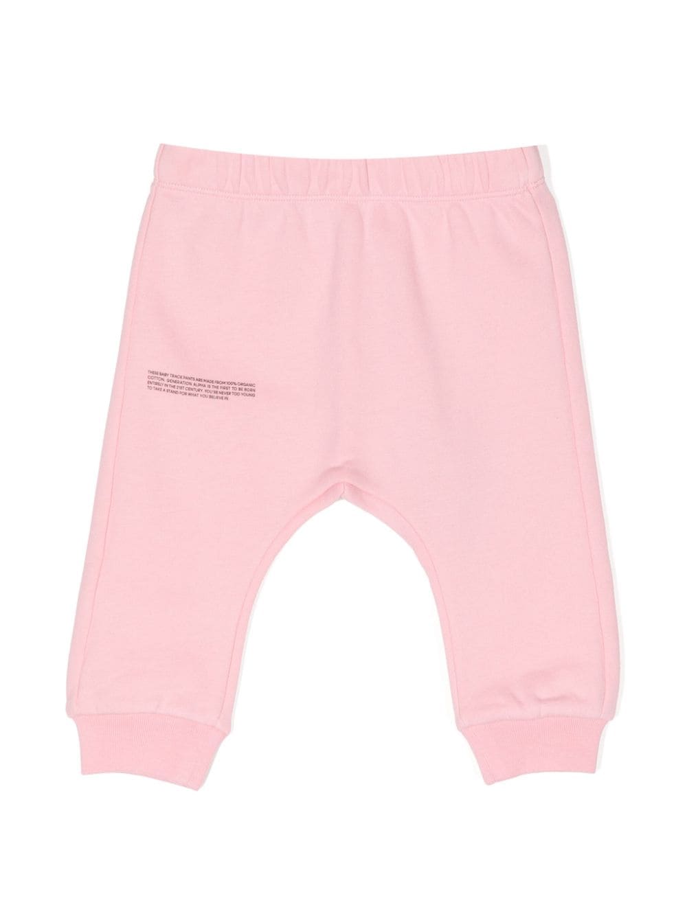 Pangaia Kids Jogginghose mit Text-Print - Rosa von Pangaia Kids