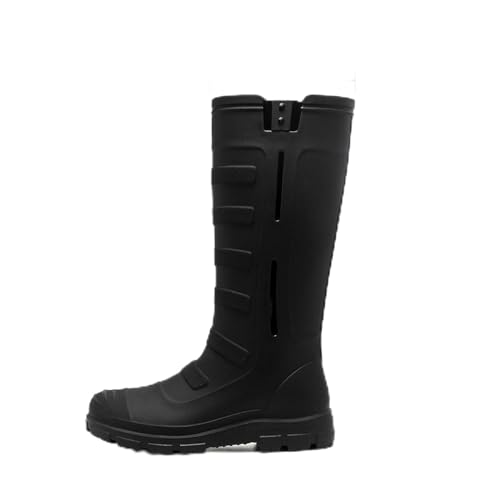 Pangolin Unisex Mode Langlebig Rutschfest Wasserdicht Regen Stiefel Herausnehmbar Warmes Futter Schnee Winter Gummistiefel Schwarz 43 EU Pangolin Unisex Mode Langlebig Rutschfest Wasserdicht Regen Stiefel Herausnehmbar Warmes Futter Schnee Winter Gummistiefel Schwarz 43 EU von Pangolin