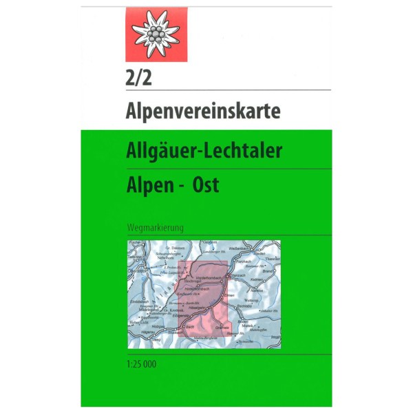 Panico - Allgäuer - Lechtaler Alpen Ost - Wanderkarte 2/2 Panico - Allgäuer - Lechtaler Alpen Ost - Wanderkarte 2/2 von Panico