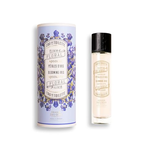 Panier des Sens - Eau de Toilette für Damen - Irisblüten Fragrance –Parfum Damen - Floral Fragrance - Vegan Eau de Parfüm - Made in France - 50ml von Panier des Sens