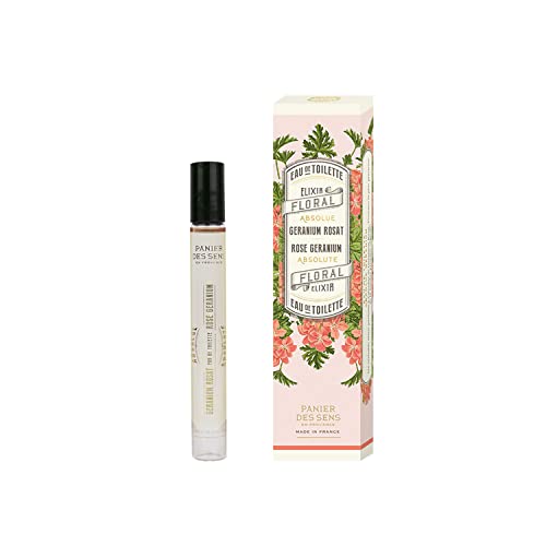 Panier des Sens - Roll-on Parfüm Damen - Rose Geranium - Parfüm Damen - Florales Parfüm - Eau de parfum aux Absolues de Parfum - Roll on 10ml von Panier des Sens