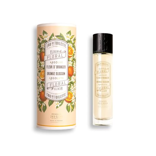 Panier des Sens - Eau de Toilette - Orangenblütenparfum für Frauen - Blumiger Duft - Langanhaltendes, natürliches Parfum - Haar & Körper - Vegan-freundlich - Eau de Parfum Made in France - 50ml von Panier des Sens