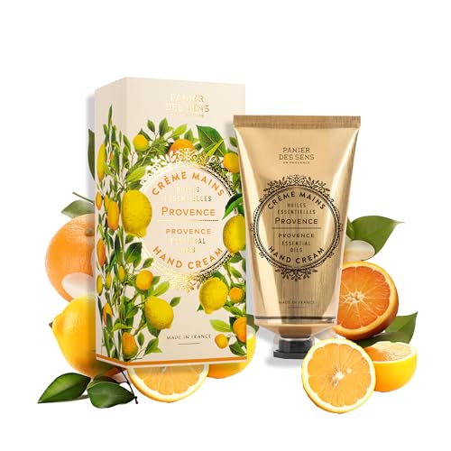 Panier des Sens Provence Handcreme für sehr trockene Hände - Hand Cream mit Shea Butter und Olivenöl für intensive Pflege - 97% natürliche Inhaltsstoffe - hergestelt in Frankreich 75ml von Panier des Sens