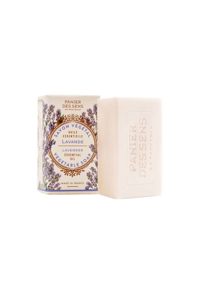 Panier des Sens Handseife Lavendel, extramilde Pflanzliche Seife 150 g von Panier des Sens