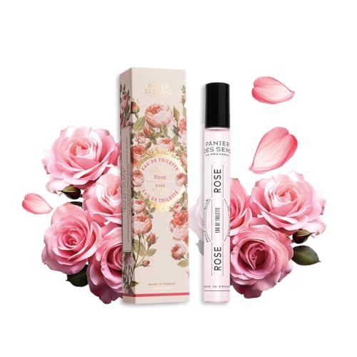 Panier des Sens - Eau de Toilette Roll-on - Parfum Rose pour Femme - Blumiger Duft - Langanhaltend, Natürlicher Duft - Für Haar & Körper - Vegan-friendly - 10ML Panier des Sens - Eau de Toilette Roll-on - Parfum Rose pour Femme - Blumiger Duft - Langanhaltend, Natürlicher Duft - Für Haar & Körper - Vegan-friendly - 10ML von Panier des Sens
