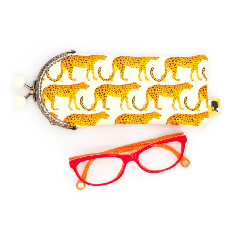 Baumwoll-Brillen-Etui Für Frauen Bestrichen von PaniesFollies