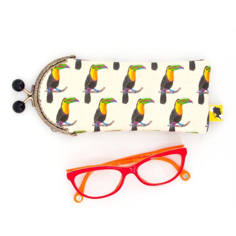 Baumwoll-Brillen-Etui Für Frauen Bestrichen von PaniesFollies