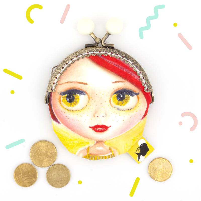 Beschichtete Baumwolltasche Mit Metallschließe Für Damen von PaniesFollies