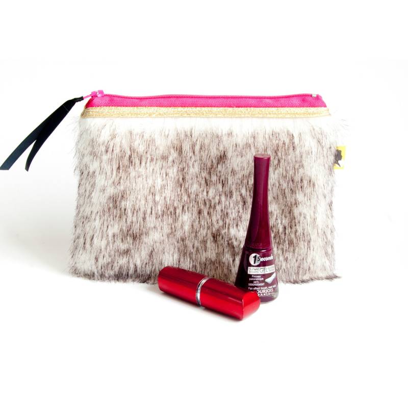 Kosmetiktasche Aus Kunstfell Für Damen von PaniesFollies