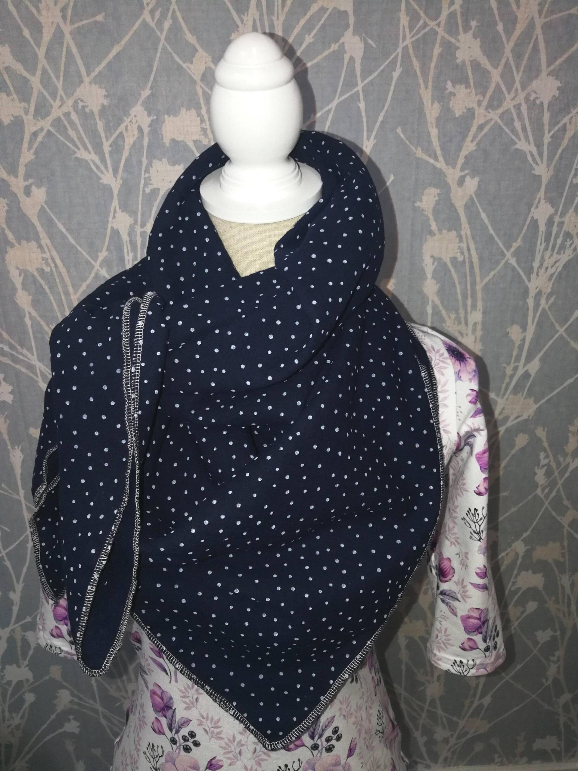 Musselintuch Xxl Punkte Damen von Panjona