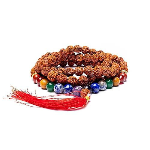 Panotophia Mala Chakra Rudraksha 108 Perlen von Panotophia