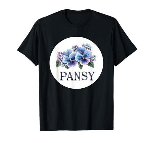 Schönes Wildblumen und Stiefmütterchen Kostüm für Jungen und Mädchen T-Shirt von Pansy Flower Outfit