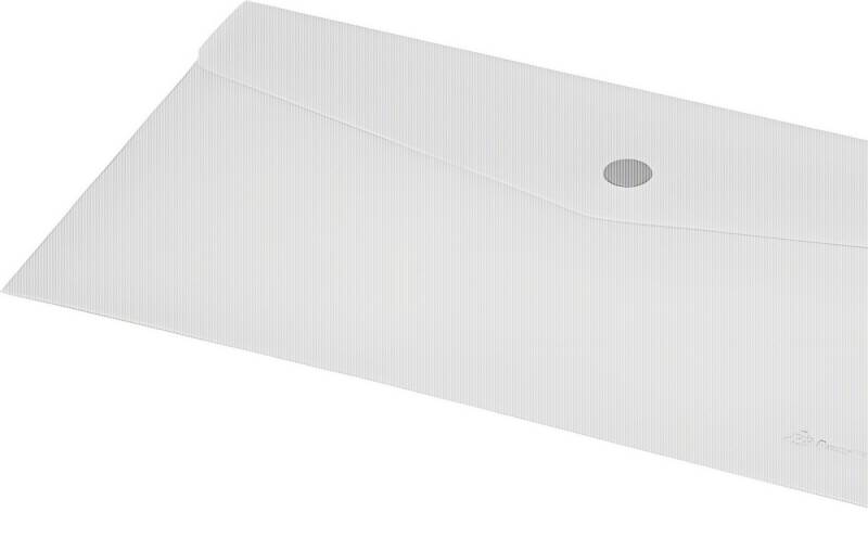 Panta Plast Dokumententasche Dokumentenhülle DL mit Druckknopf pastellrosa Panta Plast Dokumententasche Dokumentenhülle DL mit Druckknopf pastellrosa von Panta Plast