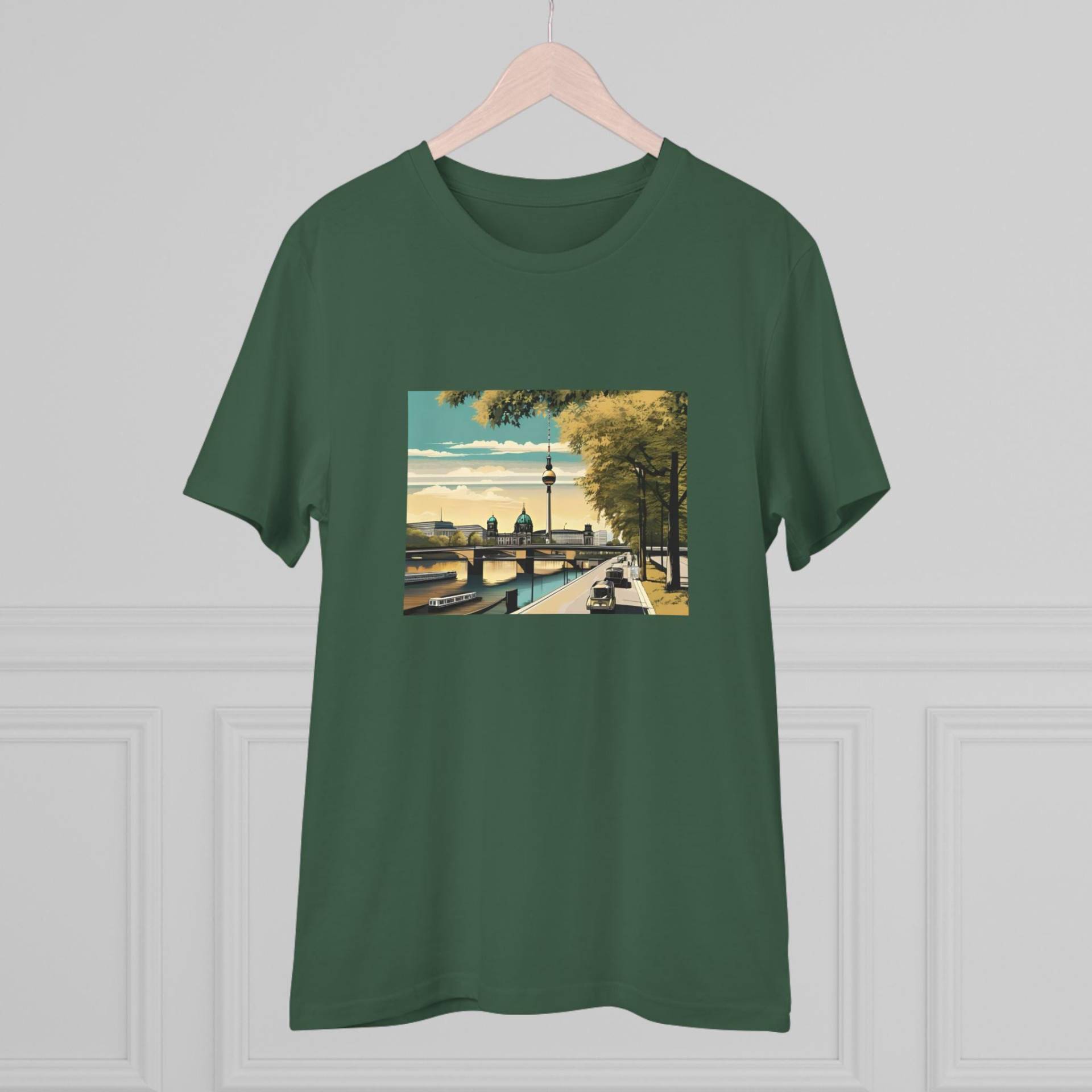 Berlin My Love - Bio-Baumwollshirt Fashion-Shirt Grafikshirt Männershirt Damenshirt Berlin My Love - Bio-Baumwollshirt Fashion-Shirt Grafikshirt Männershirt Damenshirt von Pantehes