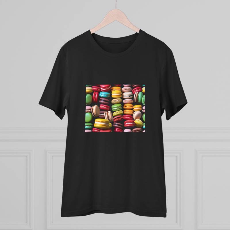 Leckere Desserts - Bio-T-Shirt Macarons Geburtstag Foodie-Grafik-T-Shirt Trendige Streetwear Unisex-Design Einzigartiges T-Shirt Geschenk Leckere Desserts - Bio-T-Shirt Macarons Geburtstag Foodie-Grafik-T-Shirt Trendige Streetwear Unisex-Design Einzigartiges T-Shirt Geschenk von Pantehes