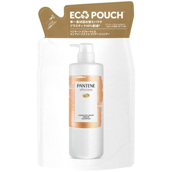 Pantene Japan - Effortless Complete Night Repair Shampoo Refill - 350ml von Pantene Japan