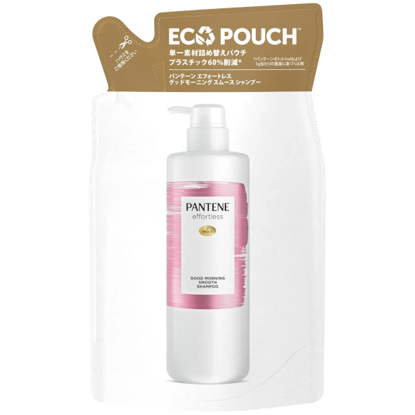 Pantene Japan - Effortless Good Morning Smooth Shampoo Refill - 350ml von Pantene Japan