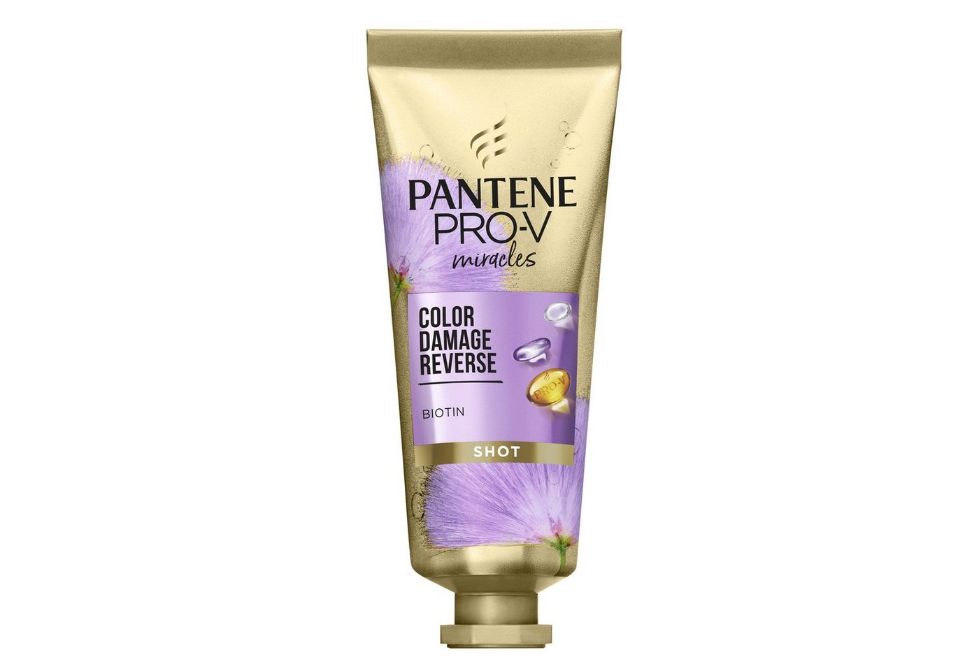 Pantene Haarspülung Miracles Color Damage Reverse Shot mit Biotin - 25 ml von Pantene