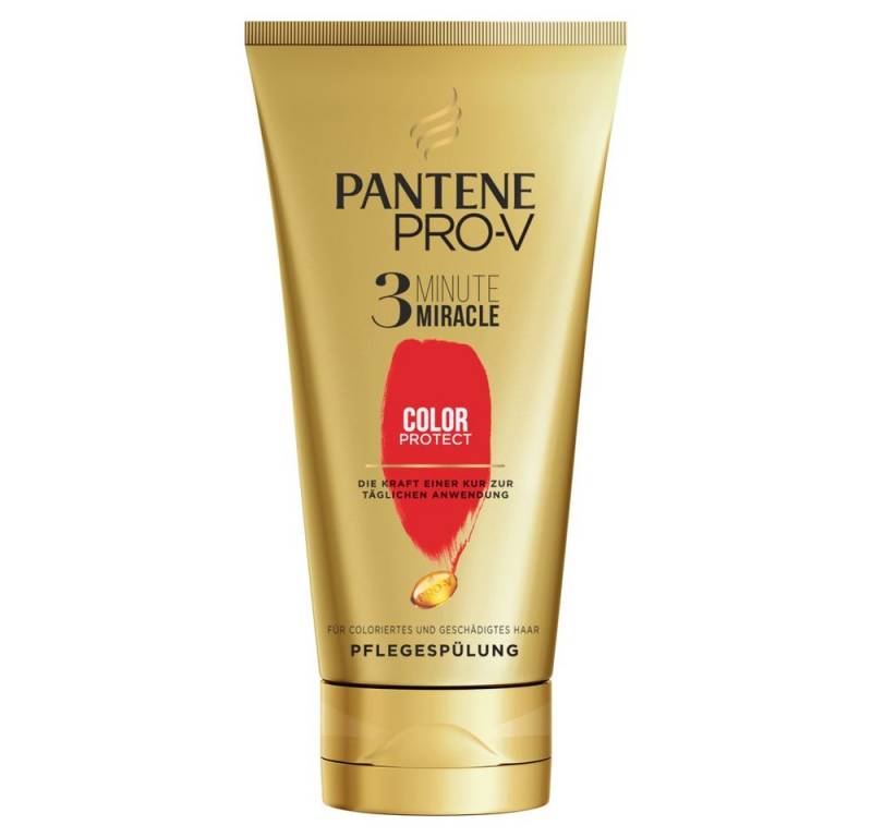 Pantene Haarspülung Pantene Pro-V Color Protect 3 Min Pflegespülung 150 ml von Pantene