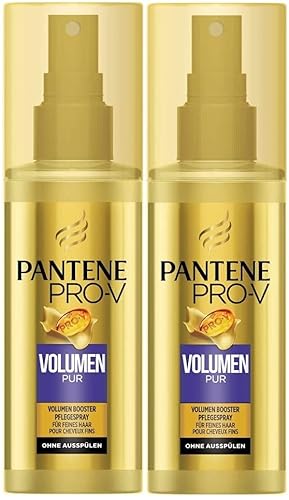 Pantene Pro-V Volumen Pur Volumen Booster Leave-On Spray Für Feines Haar, Ohne Ausspülen, Doppelpack (2 x 150ml) von Pantene