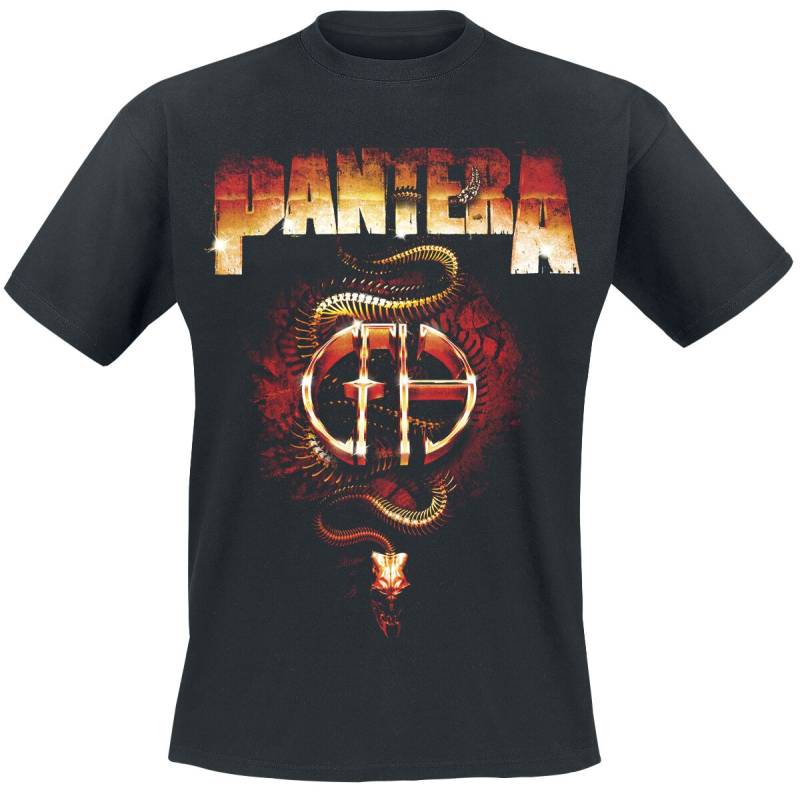 Pantera CFH Steel Snake T-Shirt schwarz in L von Pantera