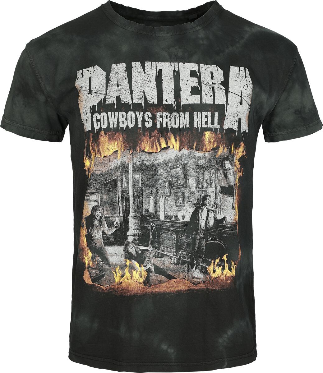 Pantera Cowboys From Hell T-Shirt grün in 4XL von Pantera