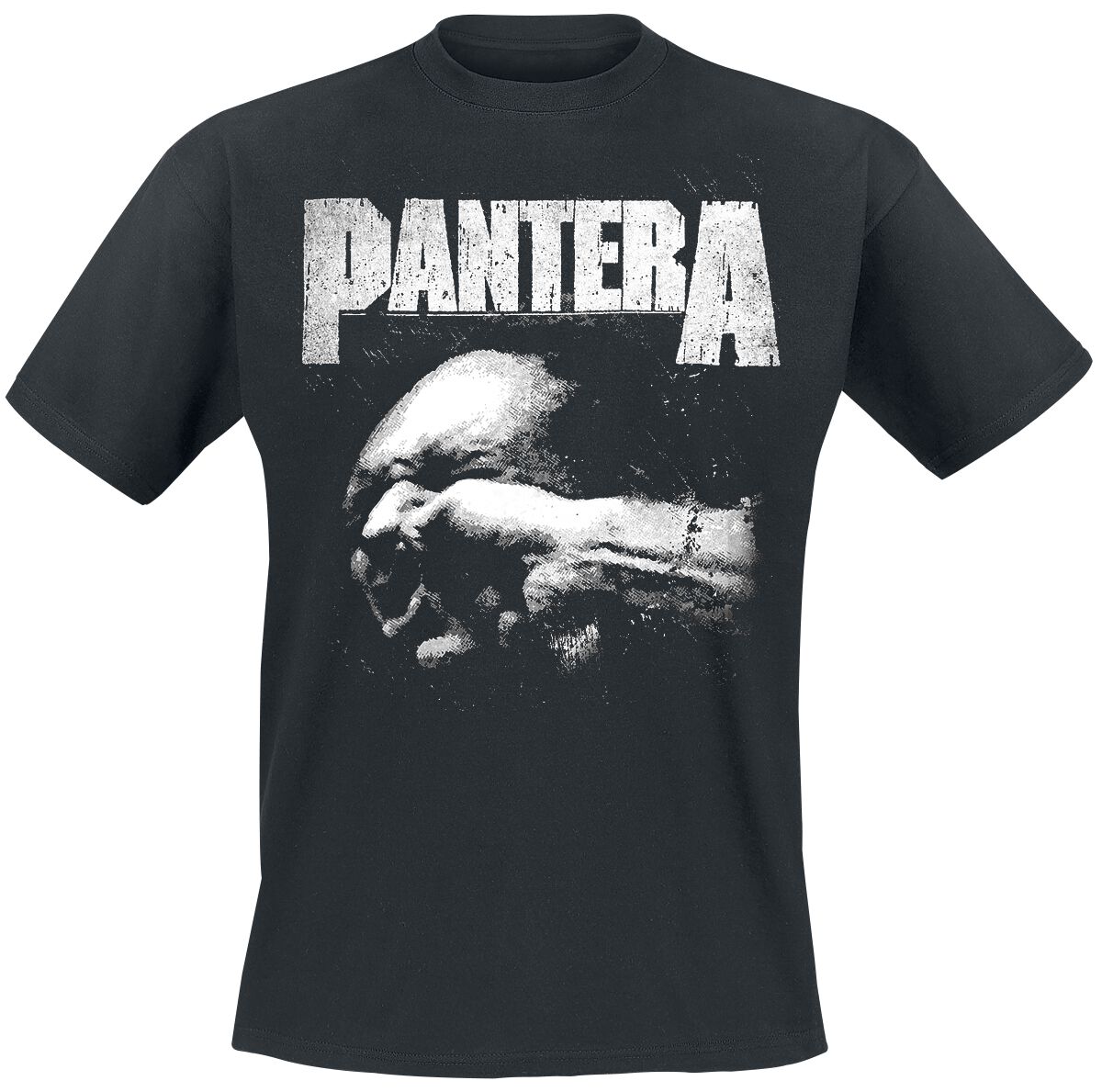 Pantera Double Vulgar T-Shirt schwarz in XL von Pantera