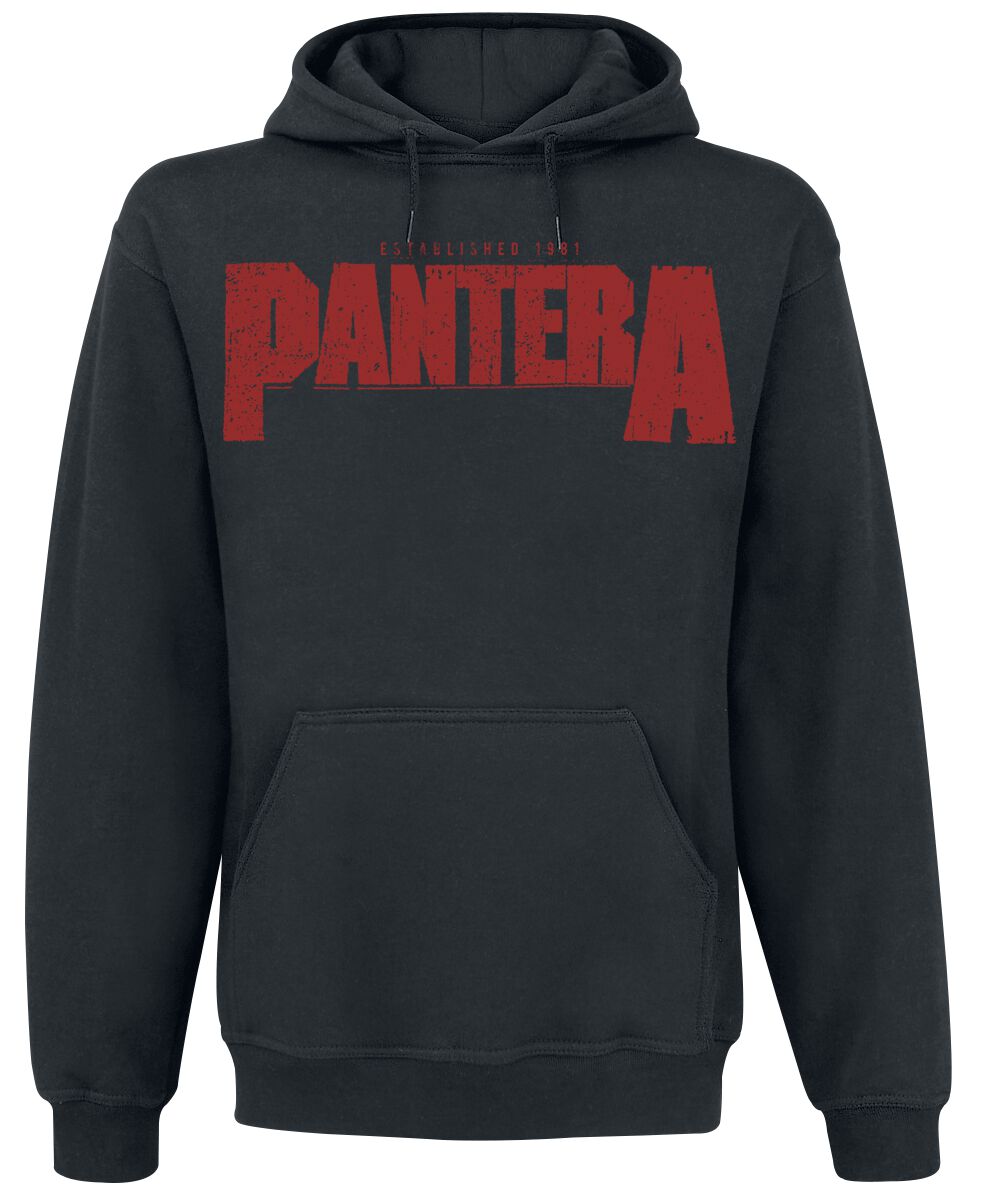 Pantera Kapuzenpullover - Vulgar Display Of Power - S bis XXL - für Männer - Größe L - schwarz  - Lizenziertes Merchandise! von Pantera