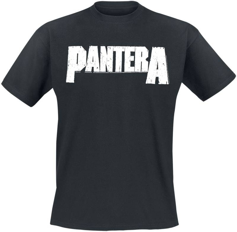 Pantera Logo - Heavyweight T-Shirt schwarz in XL von Pantera