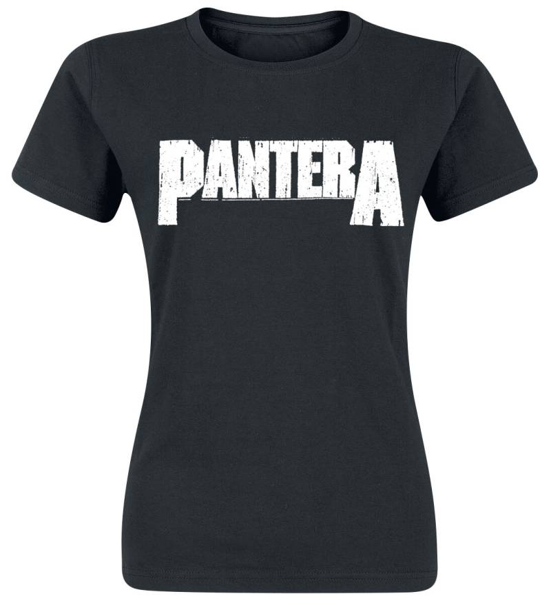 Pantera Logo T-Shirt schwarz in XXL von Pantera