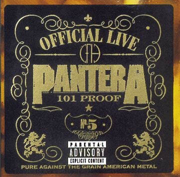 Pantera Official live 101 proof CD multicolor von Pantera