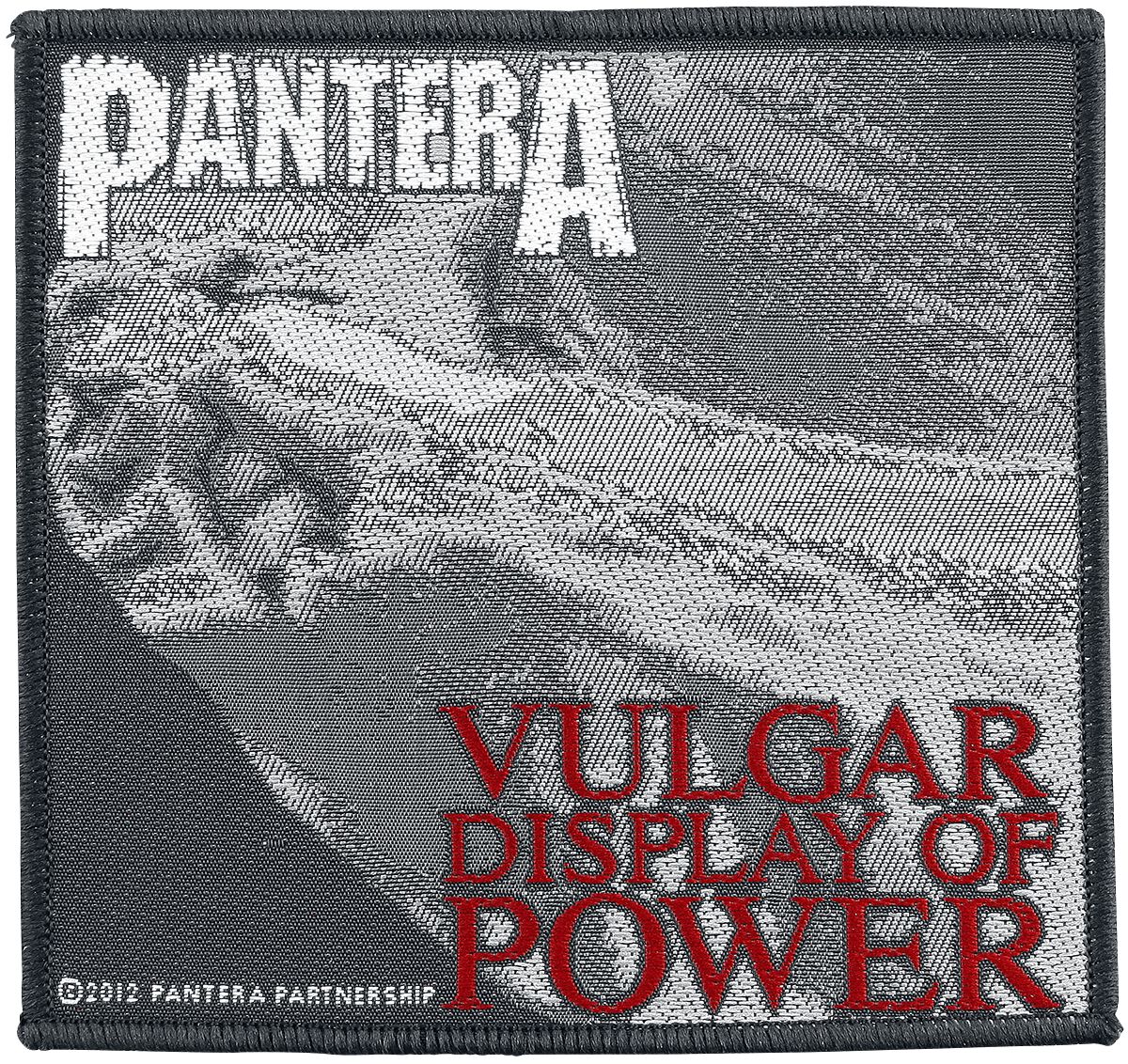 Pantera Patch - Vulgar Display Of Power - multicolor  - Lizenziertes Merchandise! von Pantera