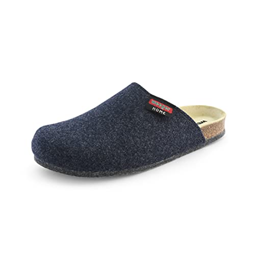 Pantoffelmann Bio Filzclogs - 48 Marine von Pantoffelmann