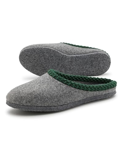 Filzpantoffeln Filzsohle 45 von Pantoffelmann