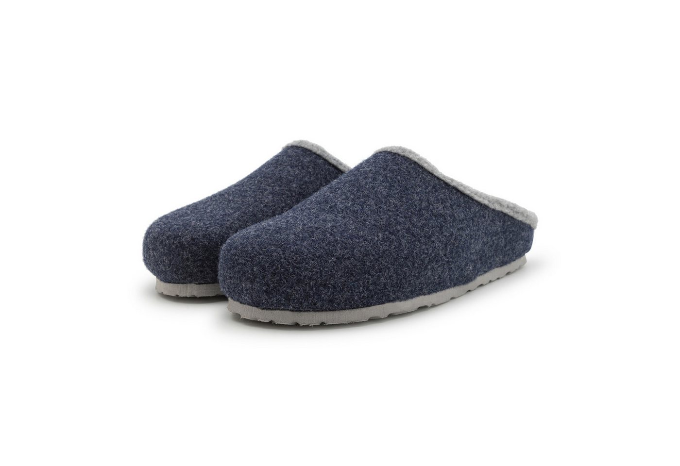 Pantoffelmann Filzclogs mit Fußbett Filzhausschuhe Herren Damen Filz Clog Hausschuhe Hausschuh (1 Paar) hoher Tragekomfort, angenehme Passform von Pantoffelmann