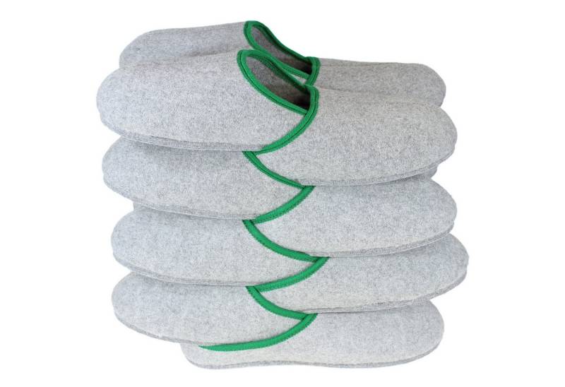 Pantoffelmann Handwerkerpantoffel Überpantoffel Arbeitsschuhe Überschuhe - 8 Paar Pantoffel (1 Paar) Arbeitsschuhe mit Stahlkappe von Pantoffelmann