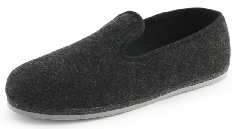 Pantoffelmann Niedertreter Filzhausschuhe Herren Damen DDR Ostalgie Filzpantoffel Hausschuh (1 Paar) Filzpantoffeln, Gästepantoffel besonders leicht von Pantoffelmann